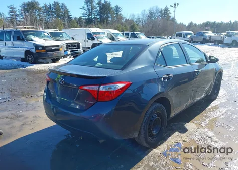 2015 Toyota Corolla Le Eco из США, поврежденный, VIN 2T1BPRHE4FC328318